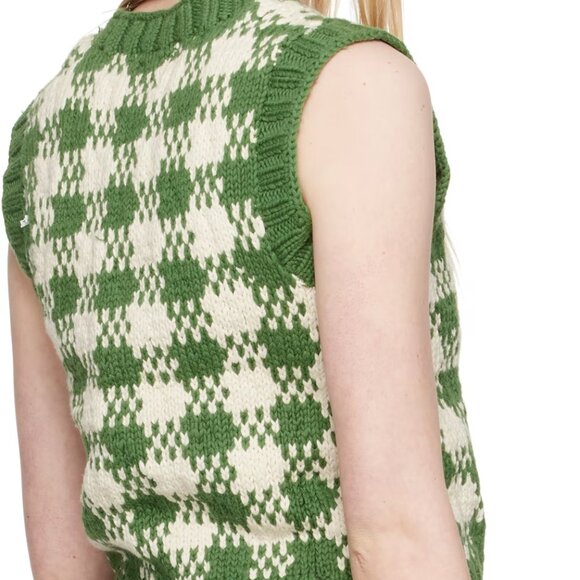 YMC Green Heidi Vest NWT - Picture 3 of 9